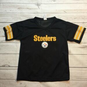 Pittsburgh Steelers Troy Polamalu NFL Mesh Jersey Franklin Youth Boys Size M